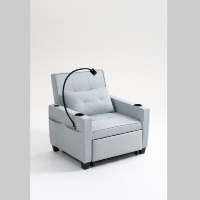 Futon Chair Bed Convertible Chair 3-in-1 Pull Out Sleeper Chair Beds