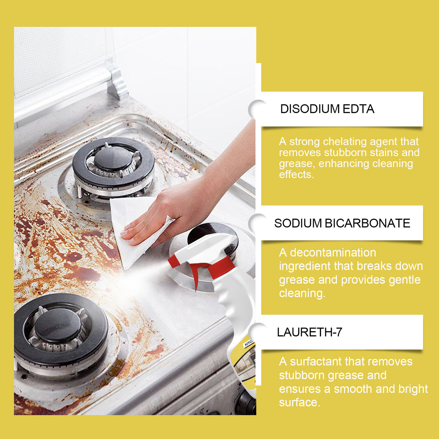 Kitchen Cleaner Deoiling Descaling Cleaner